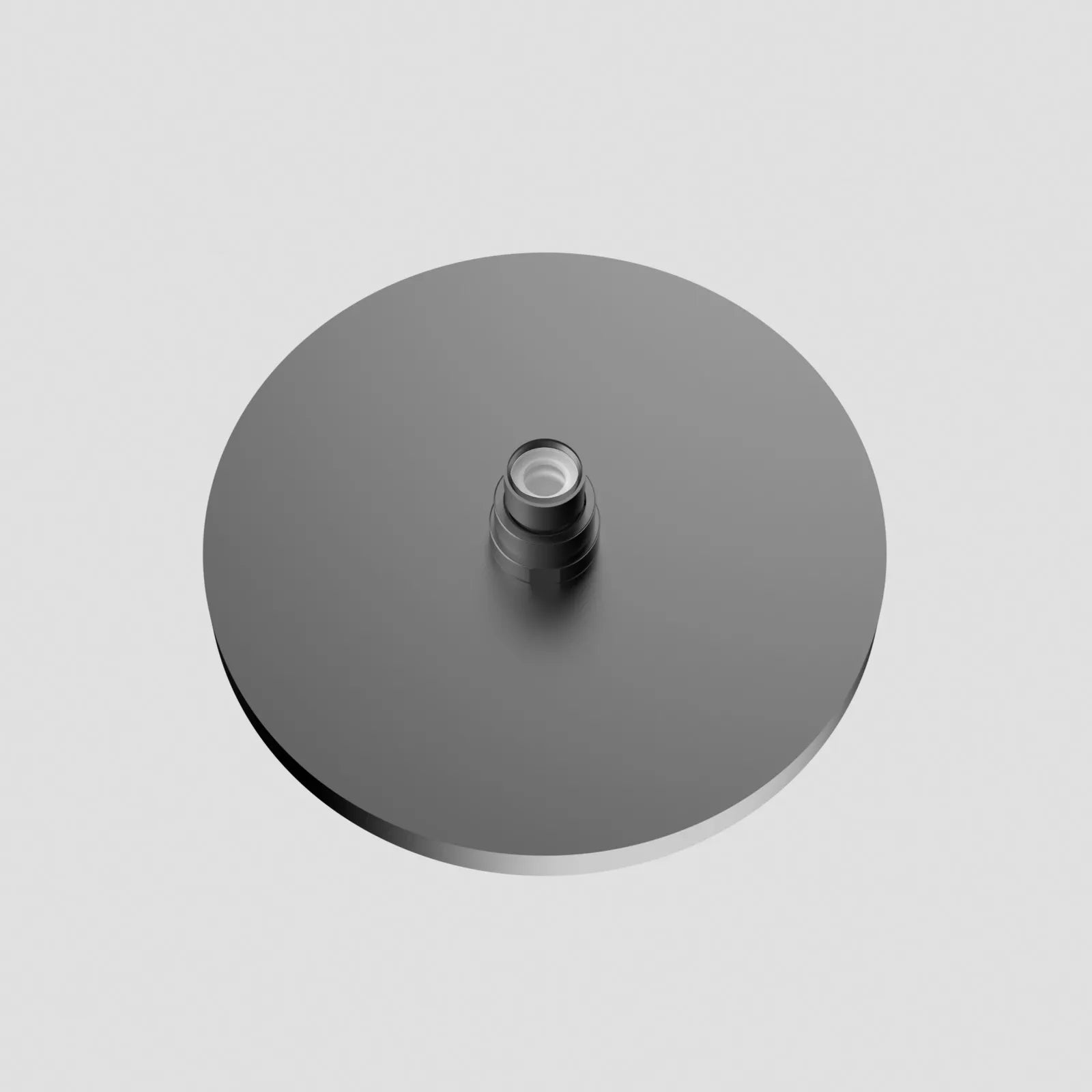 Ø250x15mm SUS 304 Overhead Rain Shower with Touch-Clean Silicone Nozzles-SH151002