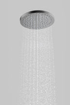 Ø250x15mm SUS 304 Overhead Rain Shower with Touch-Clean Silicone Nozzles-SH151002