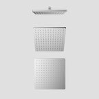 300x300mm SUS 304 Overhead Rain Shower – Slim 15mm Profile – SH151201 Brushed Nickel