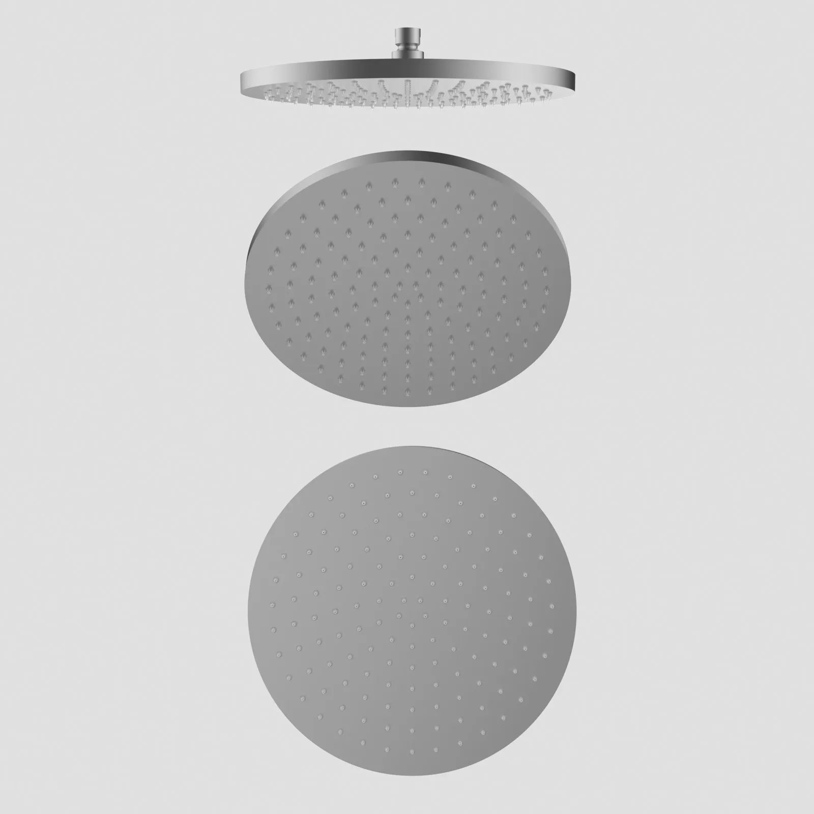 Ø300X15mm SUS 304 Overhead Rain Shower – Slim 15mm Profile – SH151202 Brushed Gun Metal