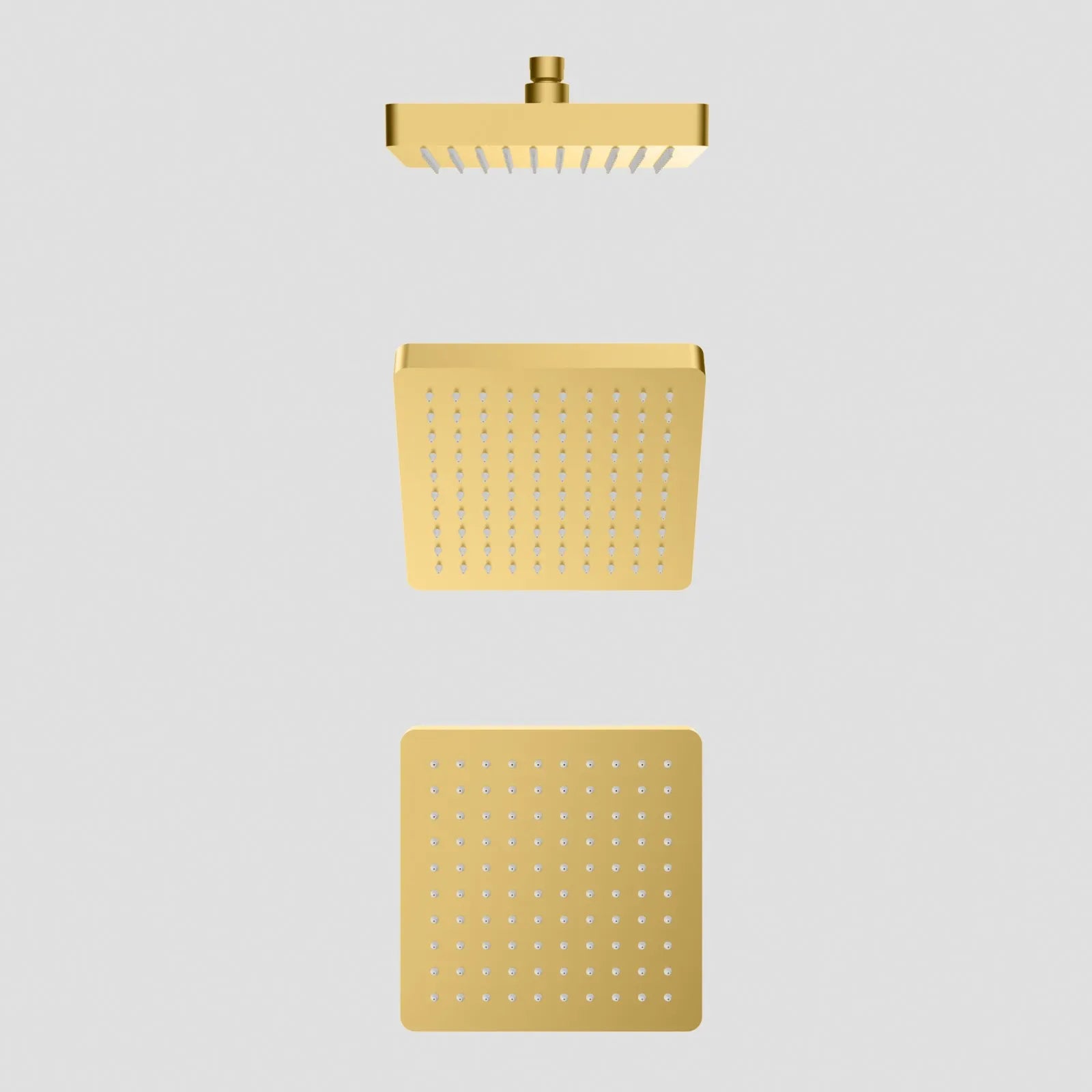 250x250mm SUS 304 Overhead Rain Shower – 25mm Super Luxury Body – SH251001 Brushed Gold