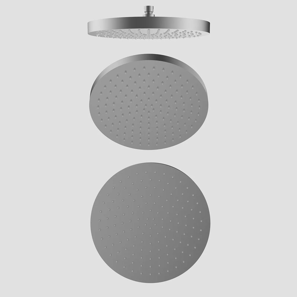 Ø300x25mm SUS 304 Overhead Rain Shower – 25mm Super Luxury Body – SH251202 Brushed Gun Metal