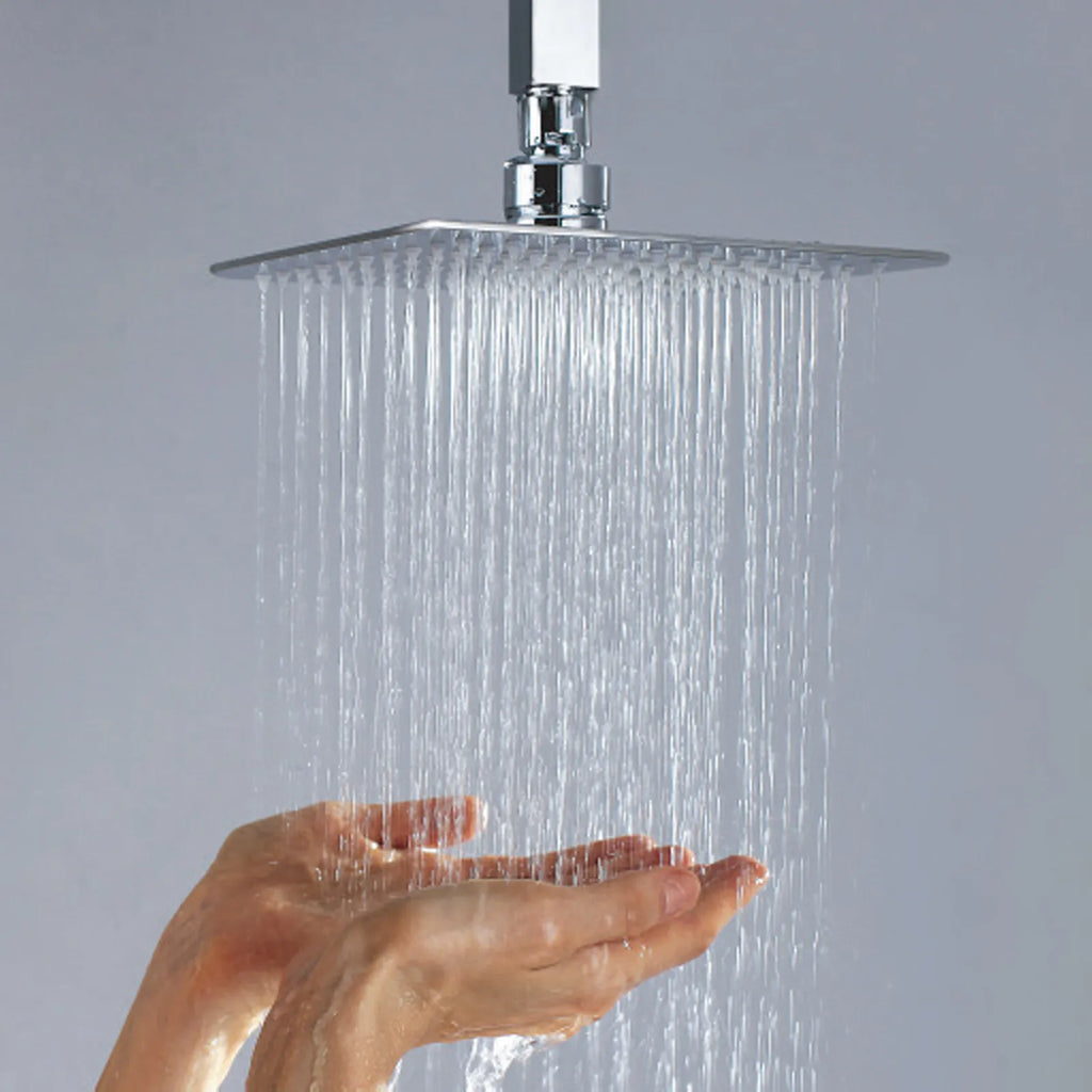 200x200mm SUS 304 Overhead Rain Shower – 2mm Super Thin Profile – SHA0801