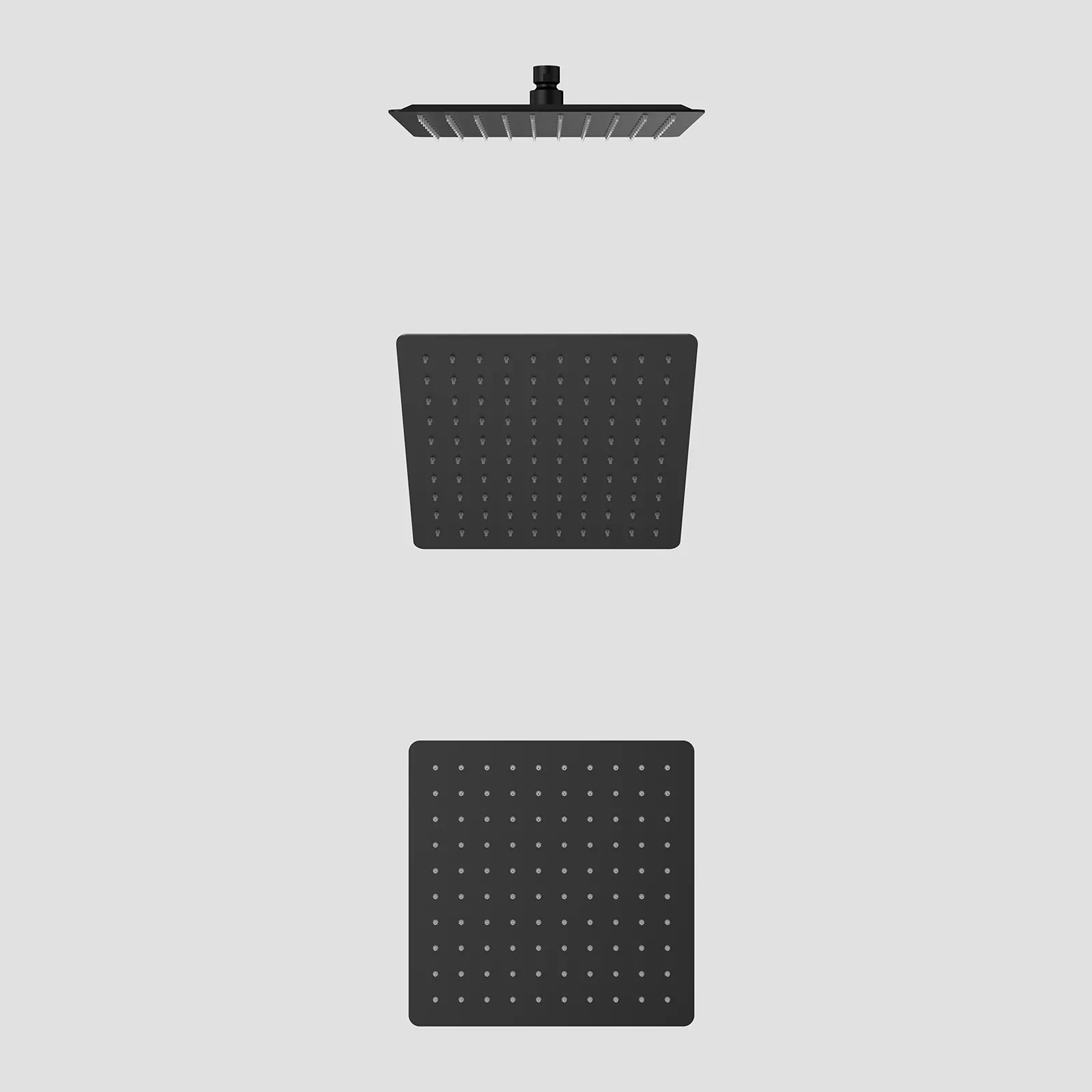 200x200mm SUS 304 Overhead Rain Shower – 2mm Super Thin Profile – SHA0801 Matte Black