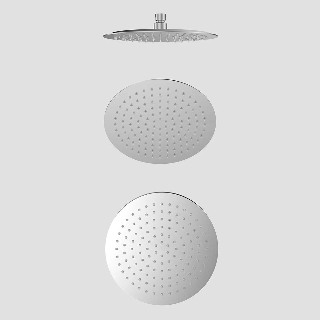 Ø200mm SUS 304 Overhead Rain Shower – 2mm Super Thin Profile – SHA0802 Brushed Nickel