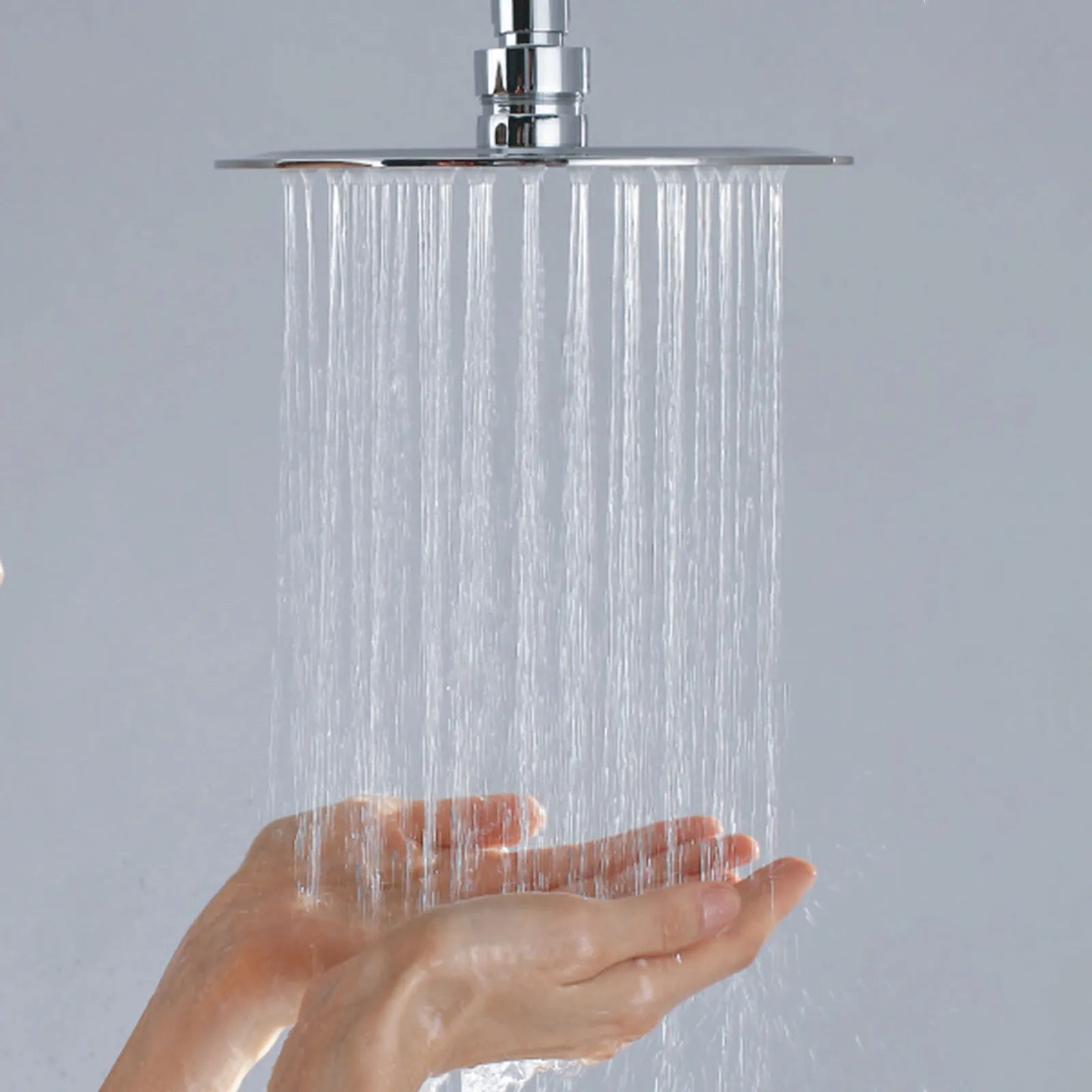 Circular 2-way Wall Concealed Shower Faucet With Hand Shower AB502604
