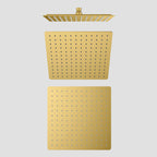 300x300x2mm mm SUS 304 Overhead Rain Shower – SHA1201 Brushed Gold