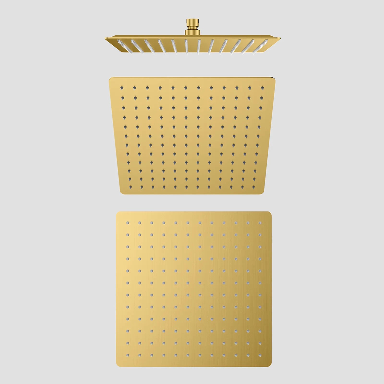 300x300x2mm mm SUS 304 Overhead Rain Shower – SHA1201 Brushed Gold