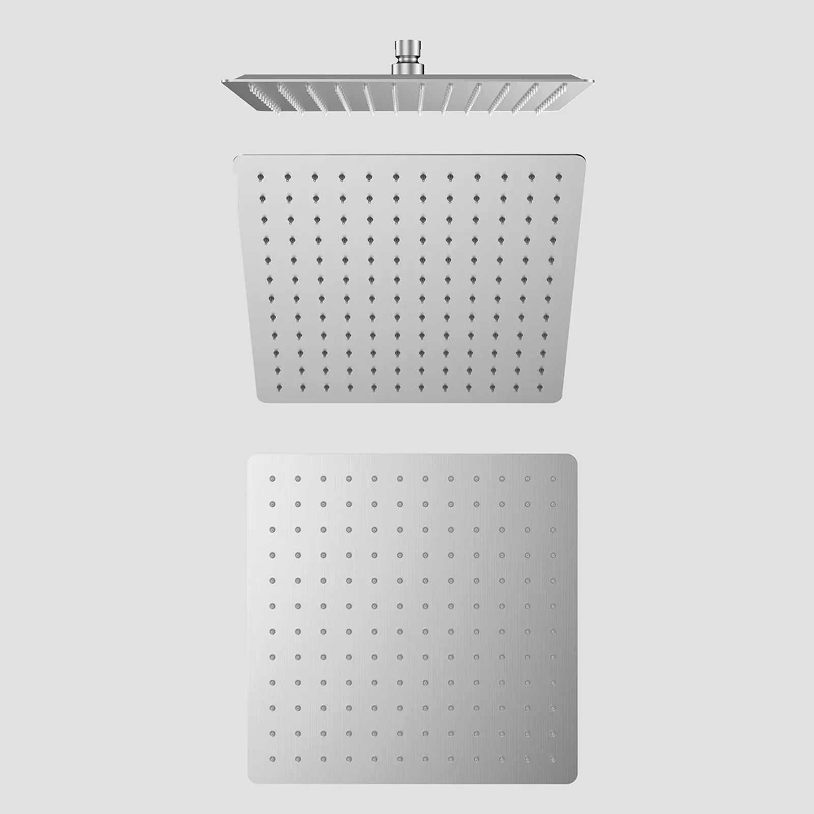 300x300x2mm mm SUS 304 Overhead Rain Shower – SHA1201 Brushed Nickel