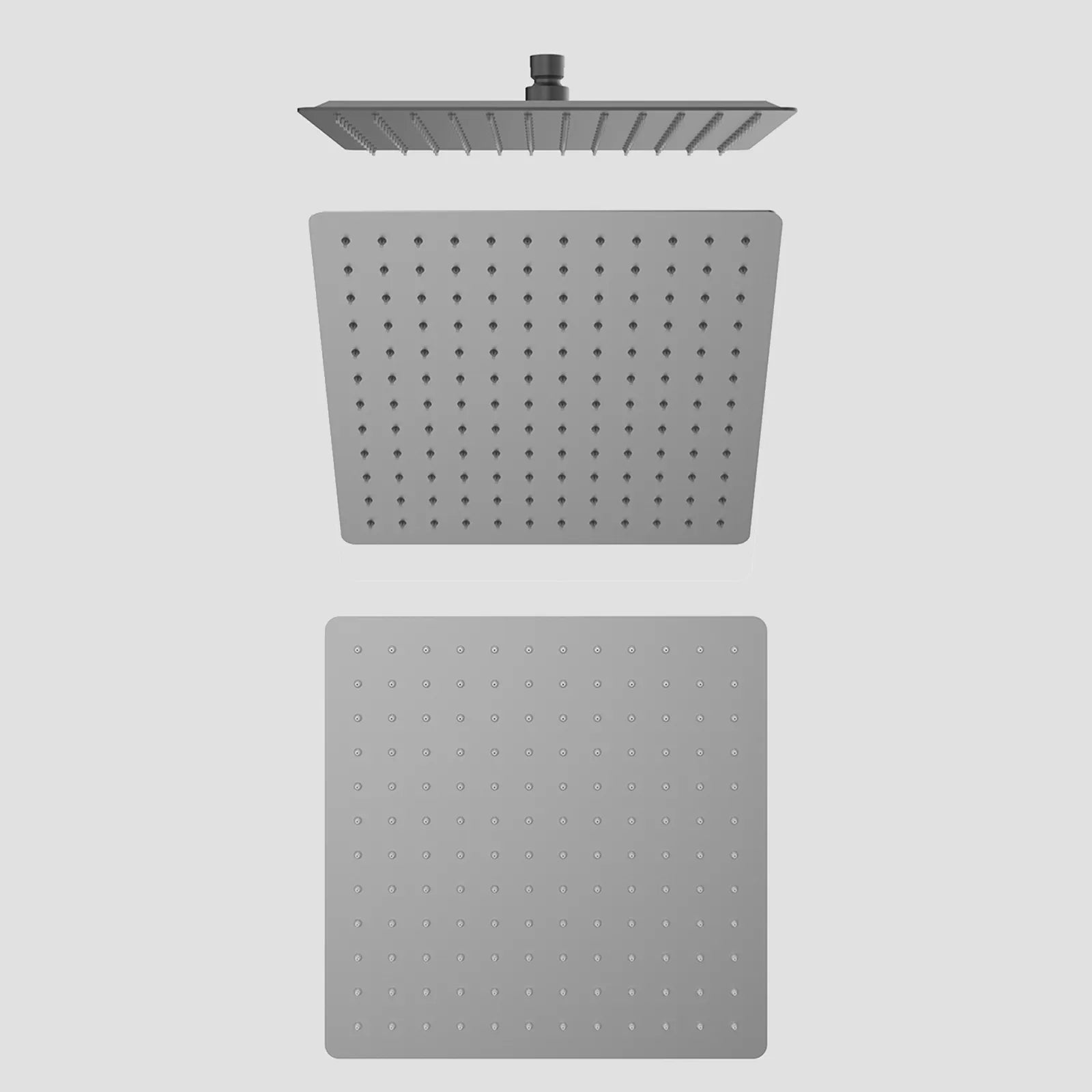 300x300x2mm mm SUS 304 Overhead Rain Shower – SHA1201 Brushed Gun Metal