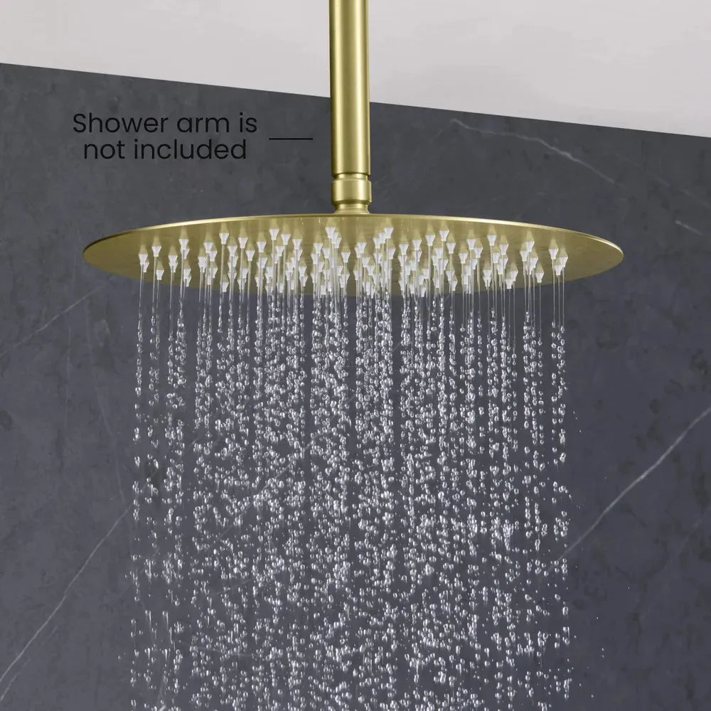 Ø300mm SUS 304 Overhead Rain Shower – 2mm Super Thin Profile – SHA1202