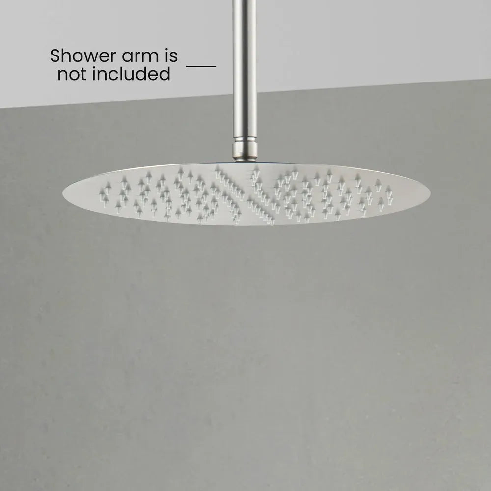 Ø300mm SUS 304 Overhead Rain Shower – 2mm Super Thin Profile – SHA1202