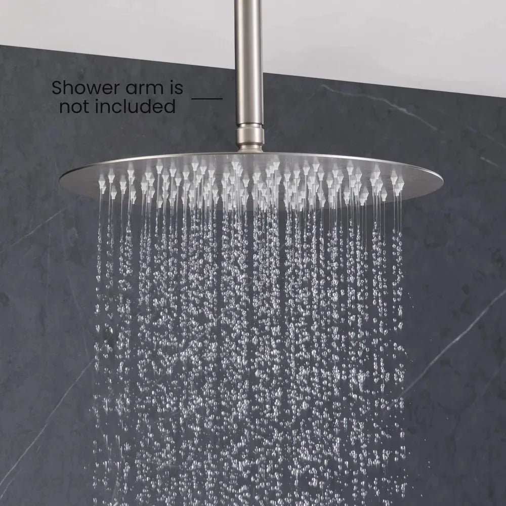 Ø300mm SUS 304 Overhead Rain Shower – 2mm Super Thin Profile – SHA1202