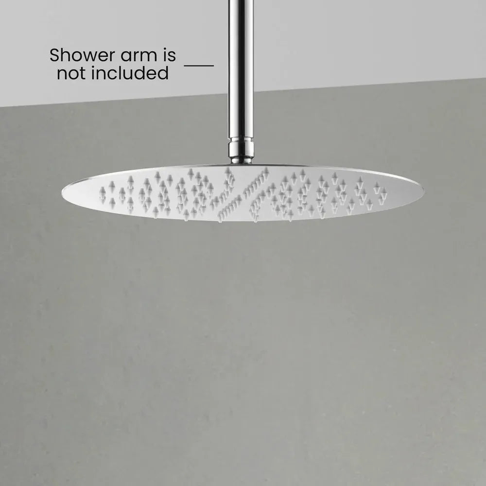 Ø300mm SUS 304 Overhead Rain Shower – 2mm Super Thin Profile – SHA1202