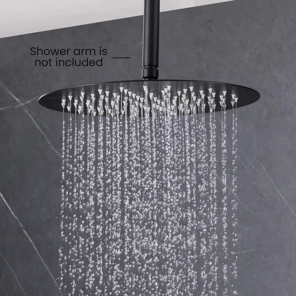 Ø300mm SUS 304 Overhead Rain Shower – 2mm Super Thin Profile – SHA1202