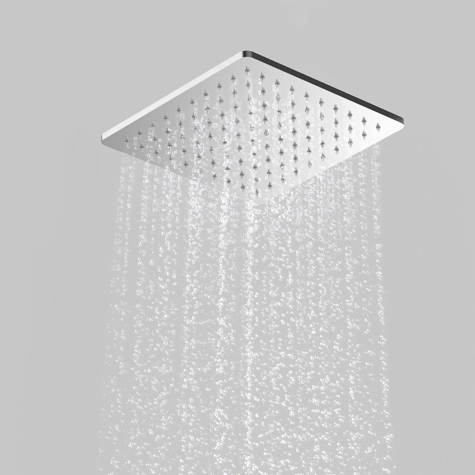 200x200mm SUS 304 Overhead Rain Shower – 8mm Modern Profile – SHD0801