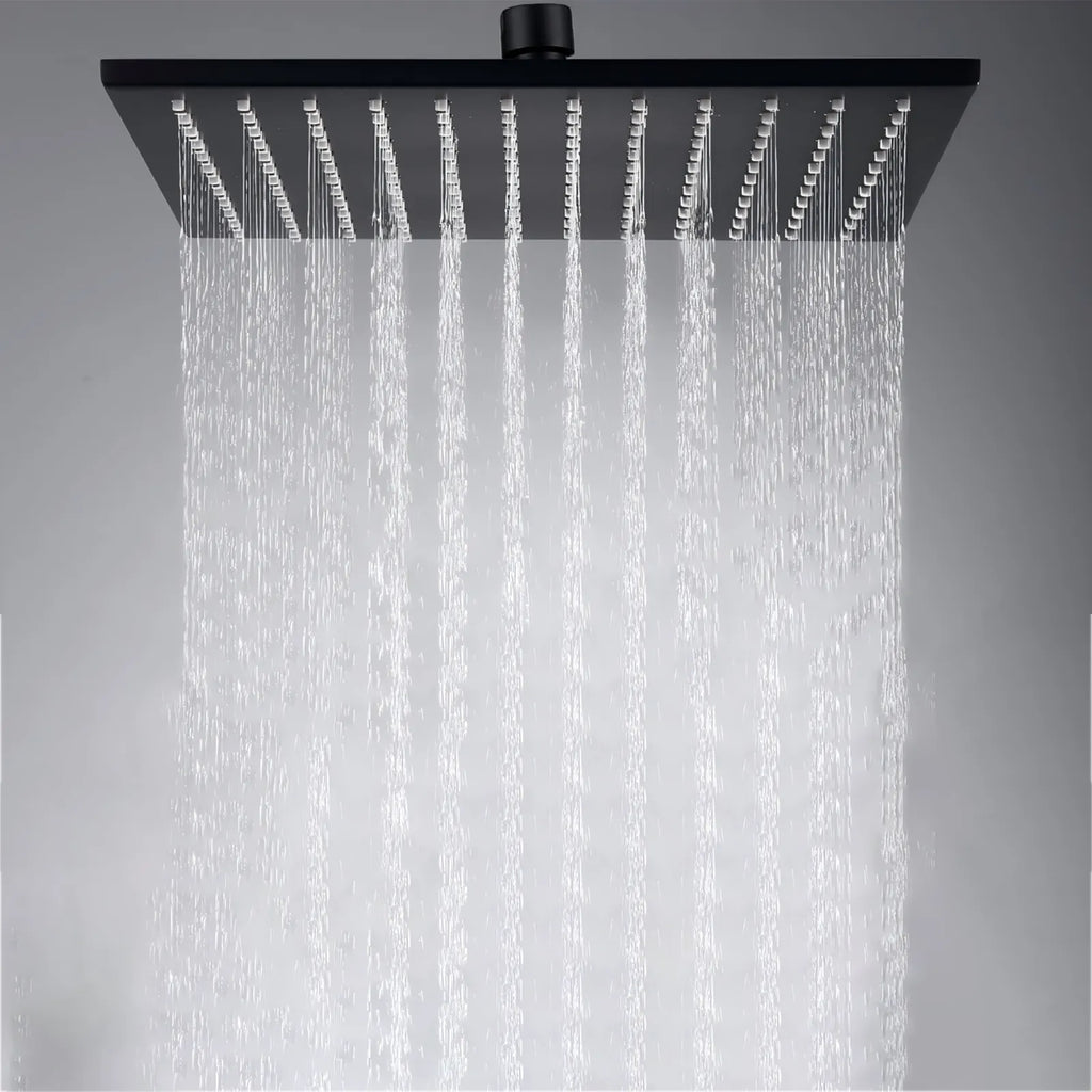 200x200mm SUS 304 Overhead Rain Shower – 8mm Modern Profile – SHD0801