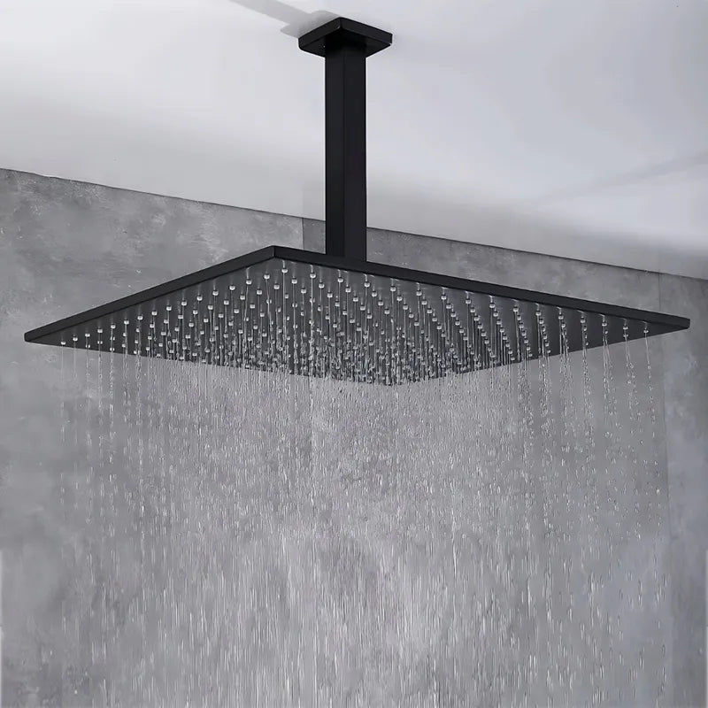 200x200mm SUS 304 Overhead Rain Shower – 8mm Modern Profile – SHD0801