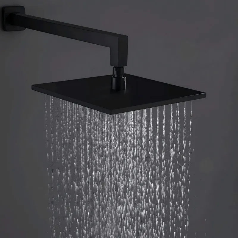 200x200mm SUS 304 Overhead Rain Shower – 8mm Modern Profile – SHD0801