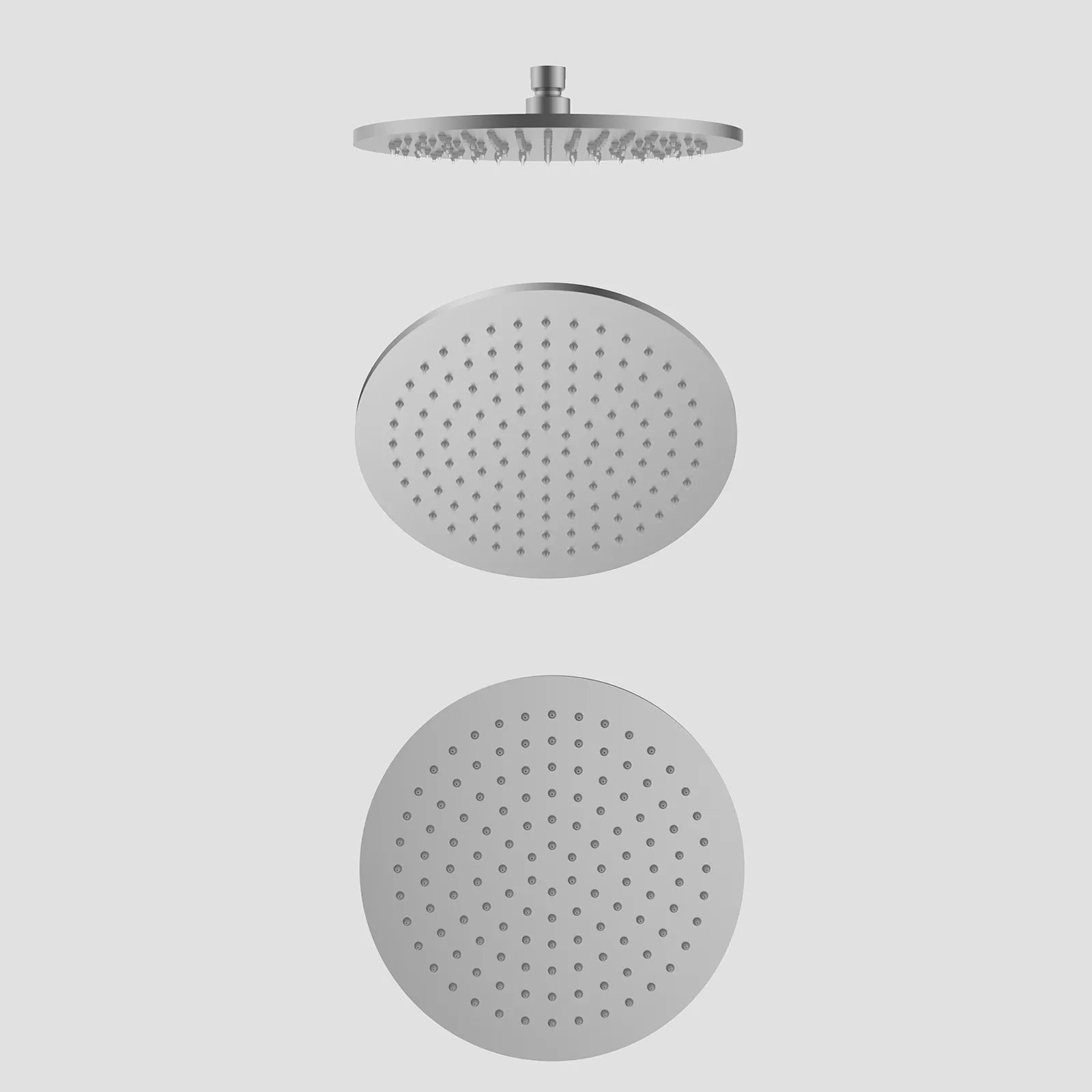 Ø200mm SUS 304 Overhead Rain Shower – 8mm Super Thin Profile – SHD0802 Brushed Gun Metal
