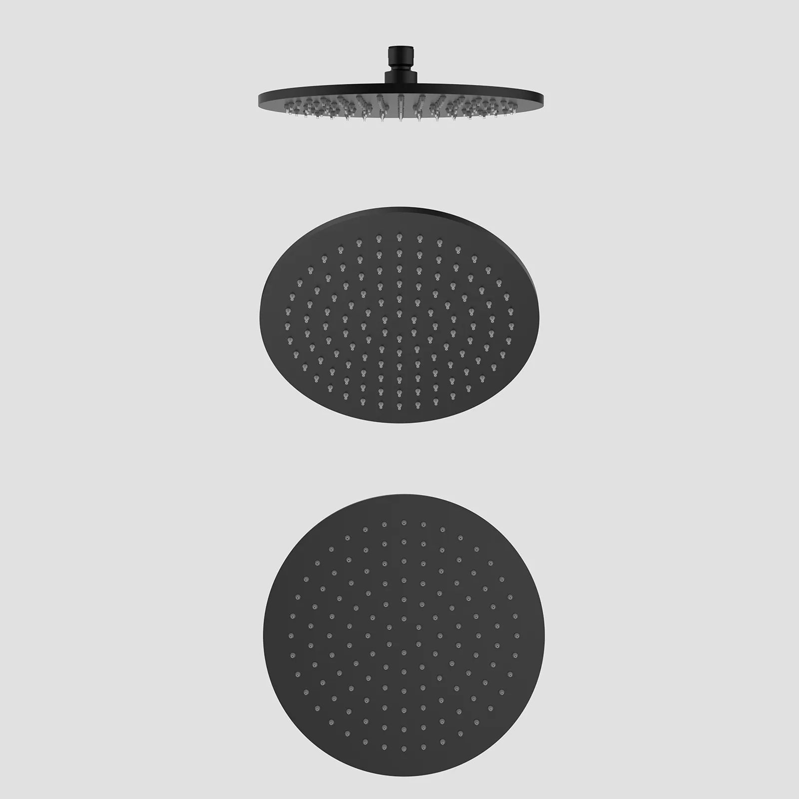 Ø200mm SUS 304 Overhead Rain Shower – 8mm Super Thin Profile – SHD0802 Matte Black