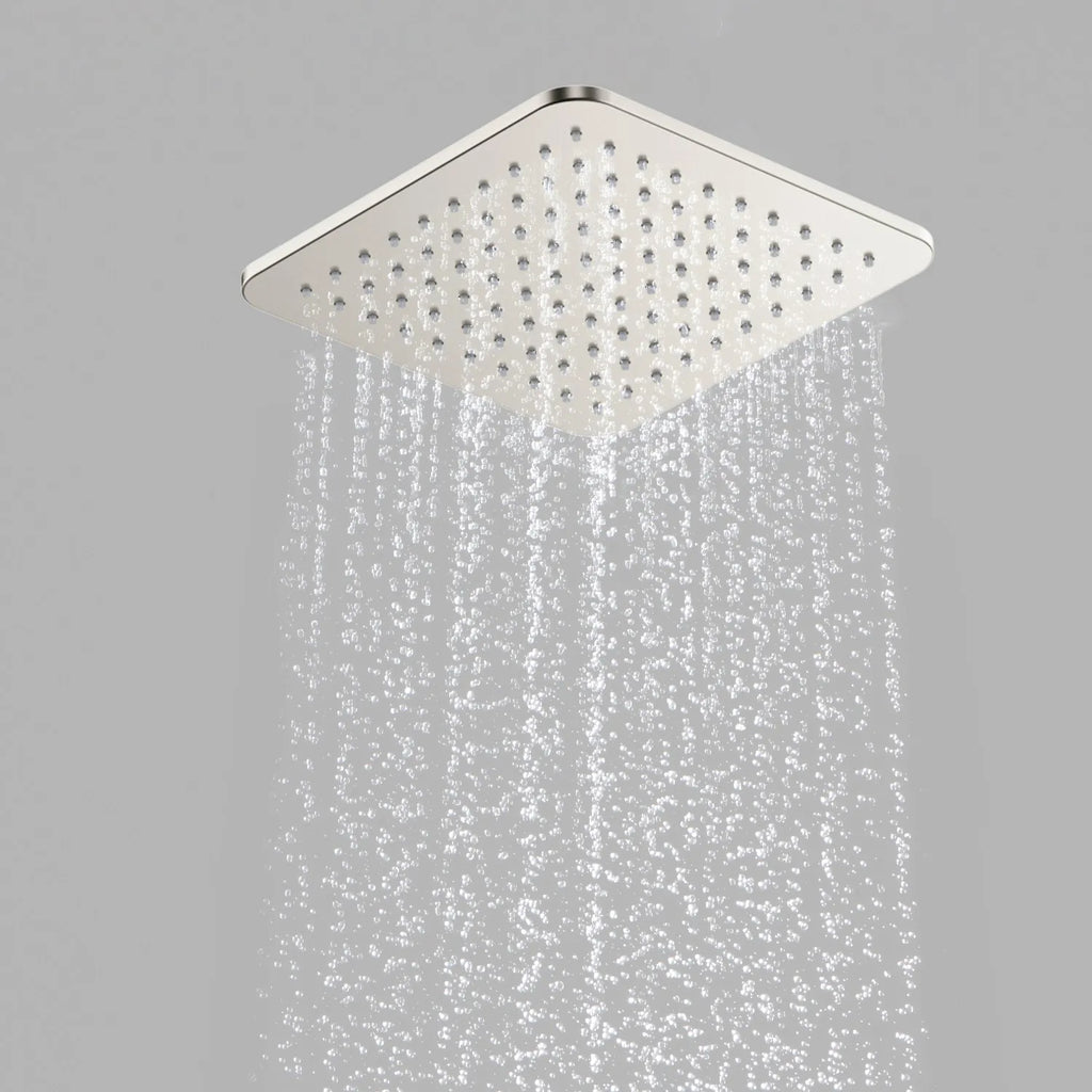 200x200mm SUS 304 Overhead Rain Shower – 8mm Modern Profile – SHD0811