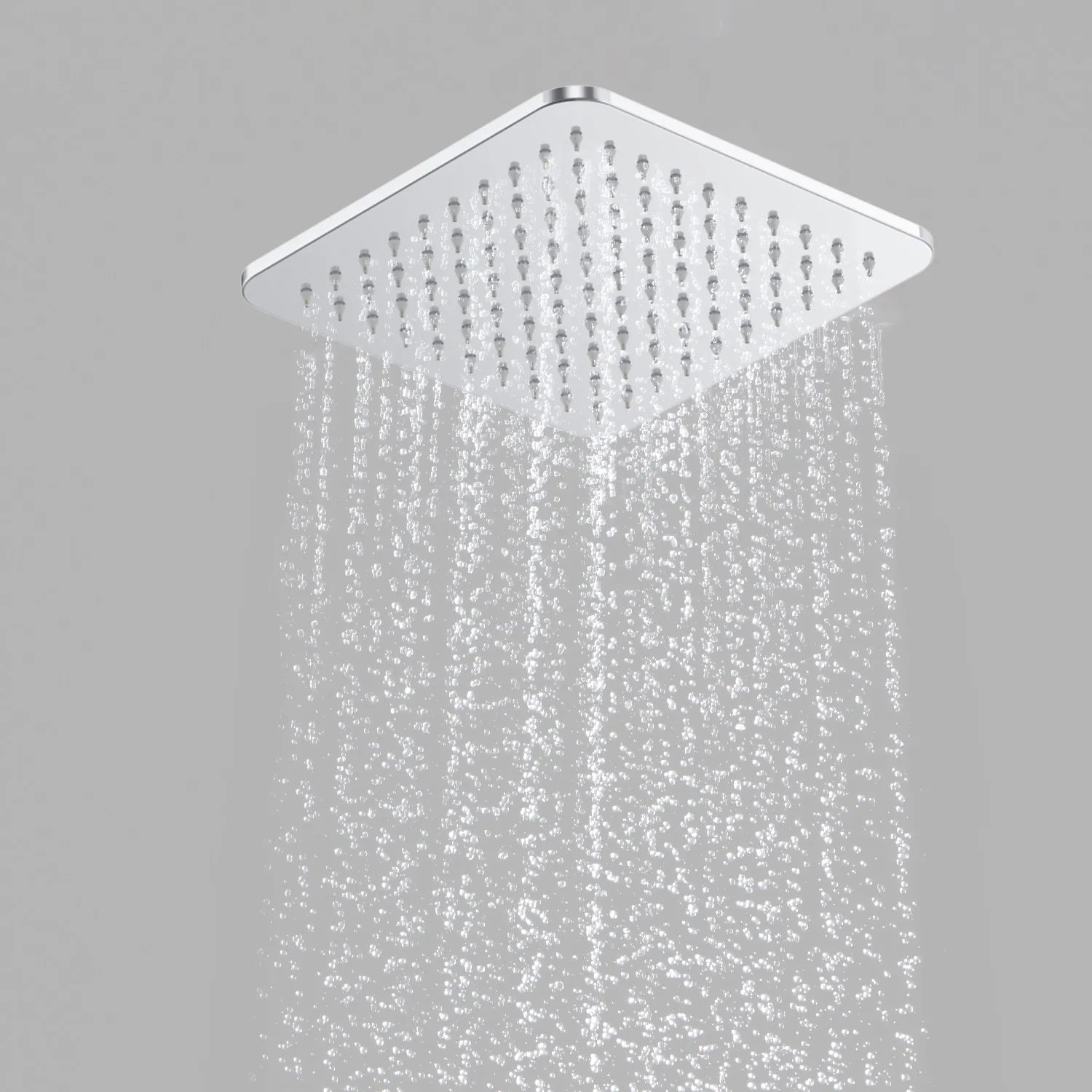 200x200mm SUS 304 Overhead Rain Shower – 8mm Modern Profile – SHD0811