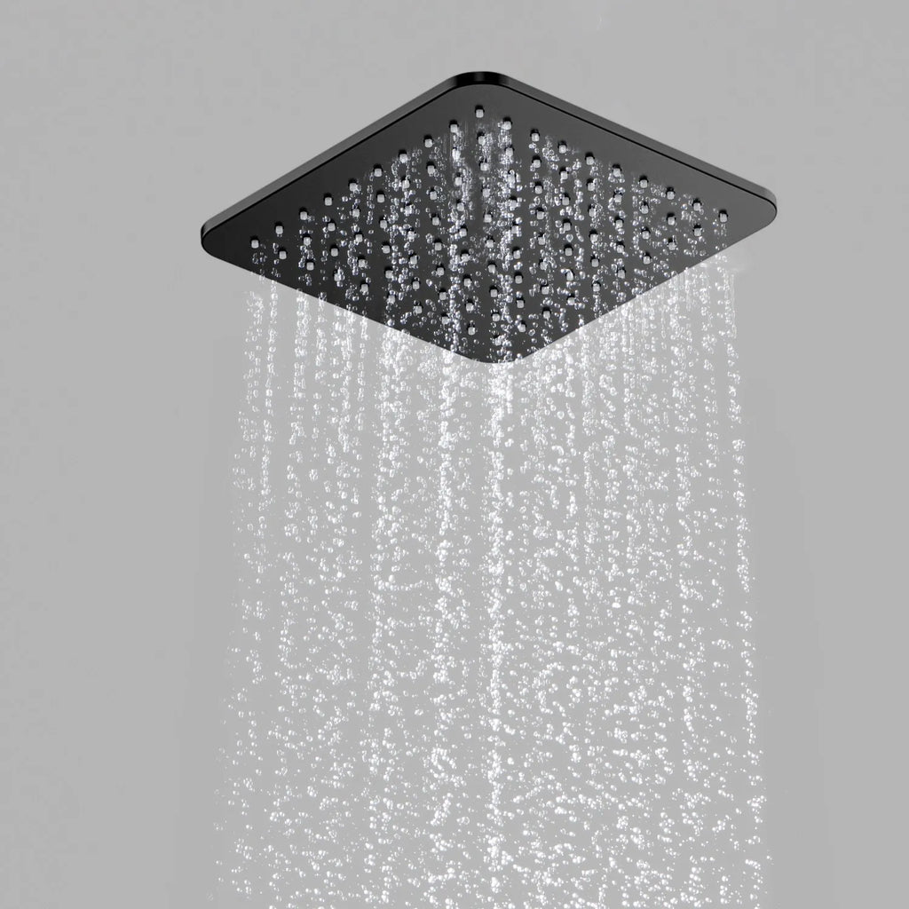 200x200mm SUS 304 Overhead Rain Shower – 8mm Modern Profile – SHD0811