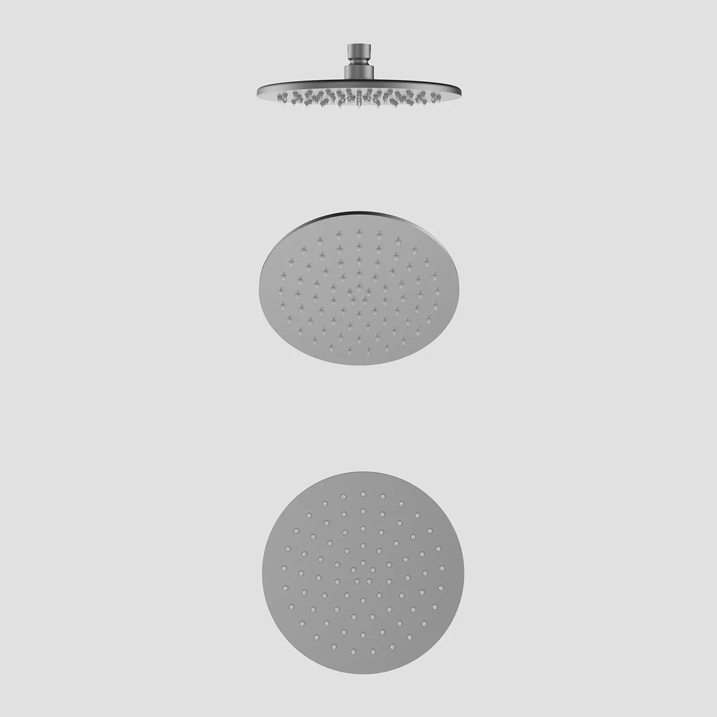 Ø200mm SUS 304 Overhead Rain Shower – 8mm Super Thin Profile – SHD0802 Brushed Gun Metal