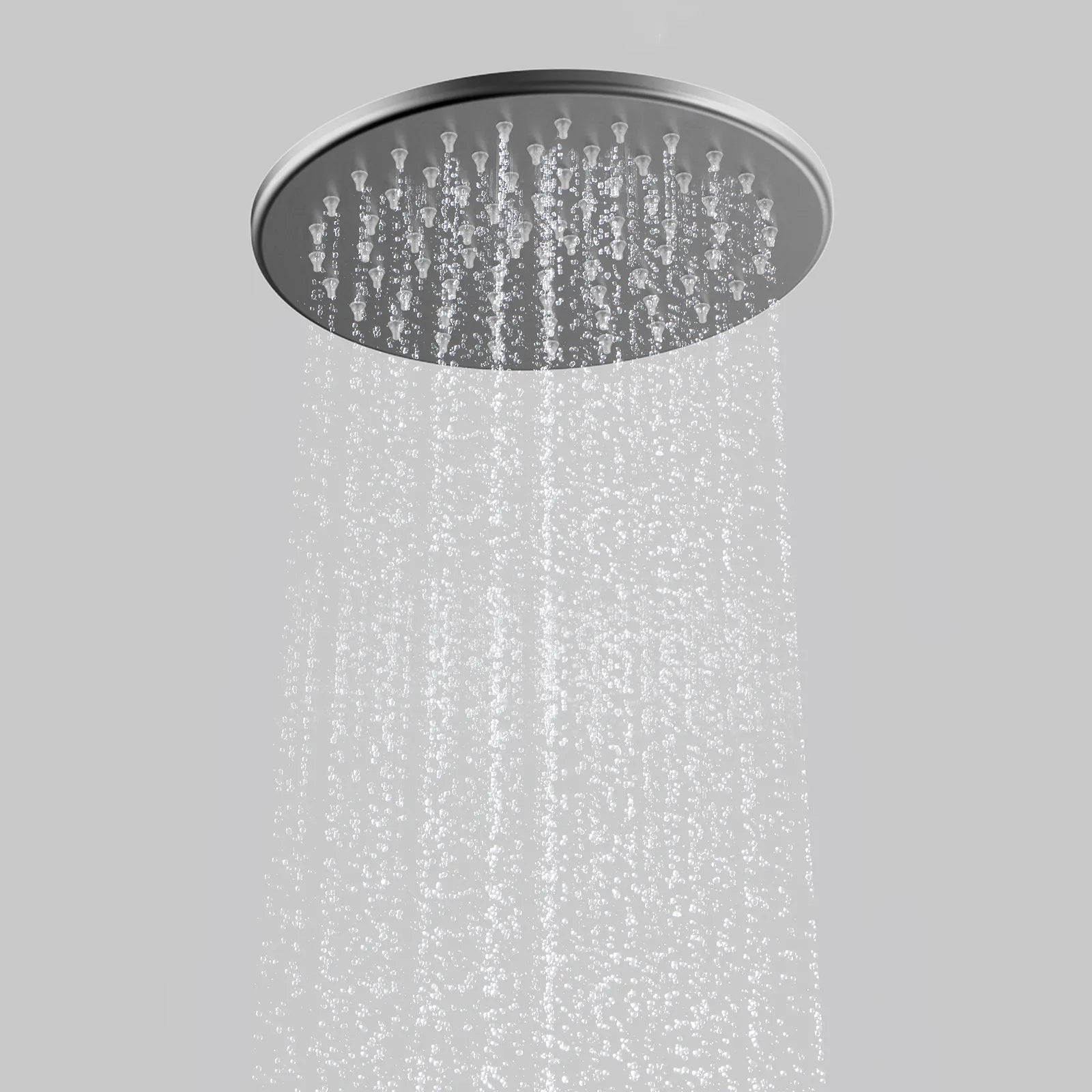 Ø200mm SUS 304 Overhead Rain Shower,rounded front, back flat SHD0822