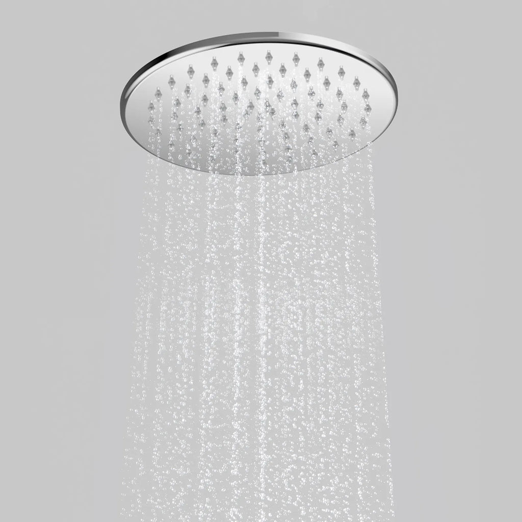 Ø200mm SUS 304 Overhead Rain Shower,rounded front, back flat SHD0822