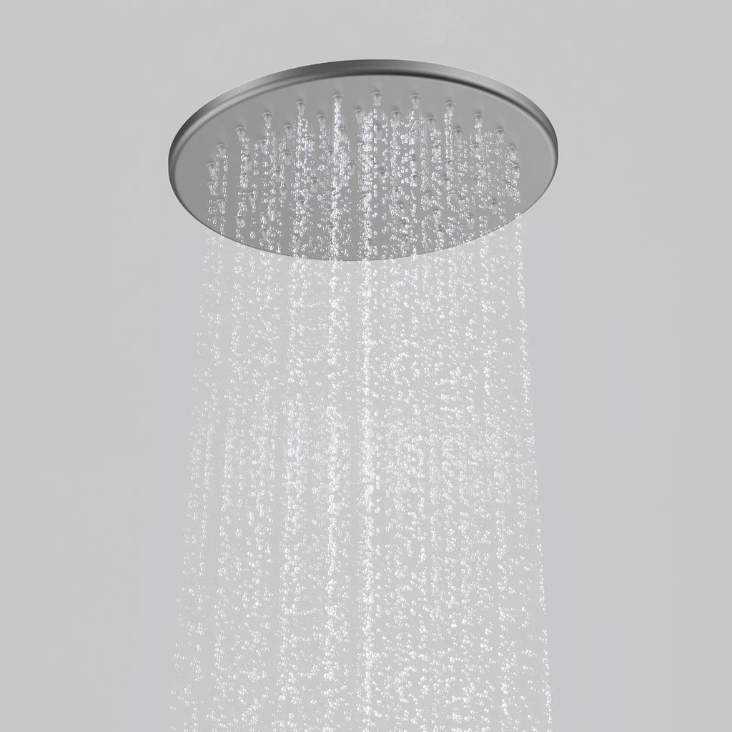 Ø200mm SUS 304 Overhead Rain Shower,rounded front, back flat SHD0822