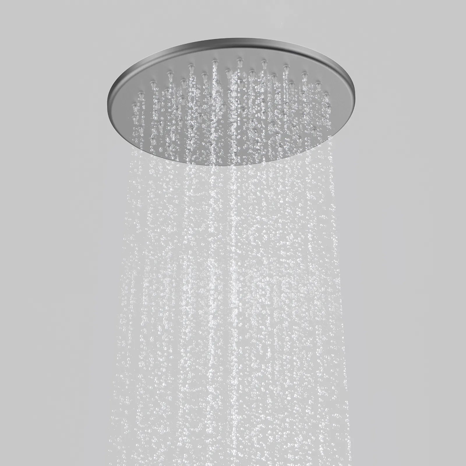 Ø200mm SUS 304 Overhead Rain Shower,rounded front, back flat SHD0822