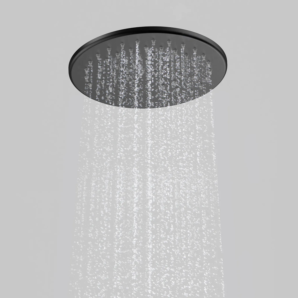 Ø200mm SUS 304 Overhead Rain Shower,rounded front, back flat SHD0822