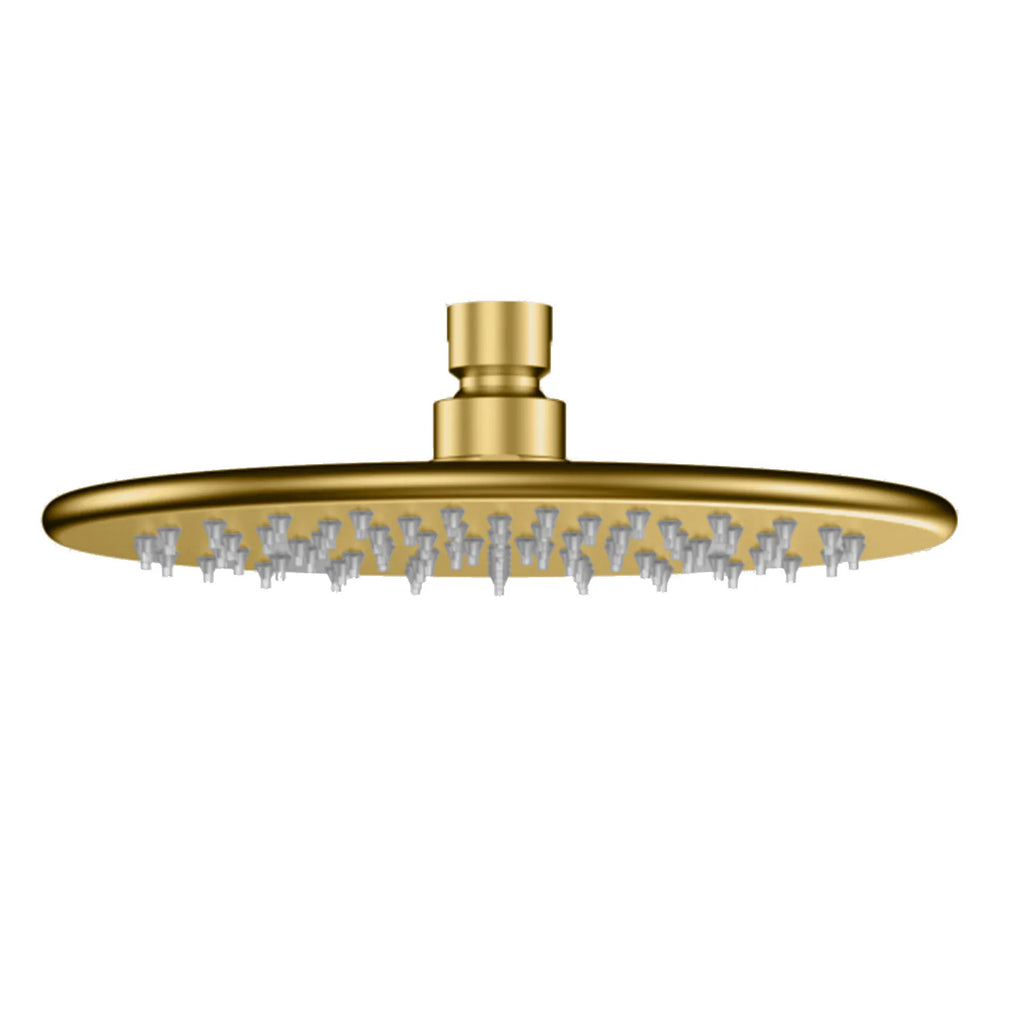 Round-front & backØ200mm SUS 304 Overhead Rain Shower – 8mm Super Thin Profile – SHD0832