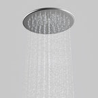 Round-front & backØ200mm SUS 304 Overhead Rain Shower – 8mm Super Thin Profile – SHD0832