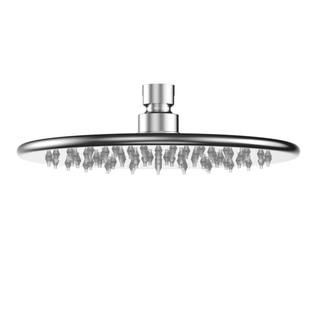 Round-front & backØ200mm SUS 304 Overhead Rain Shower – 8mm Super Thin Profile – SHD0832