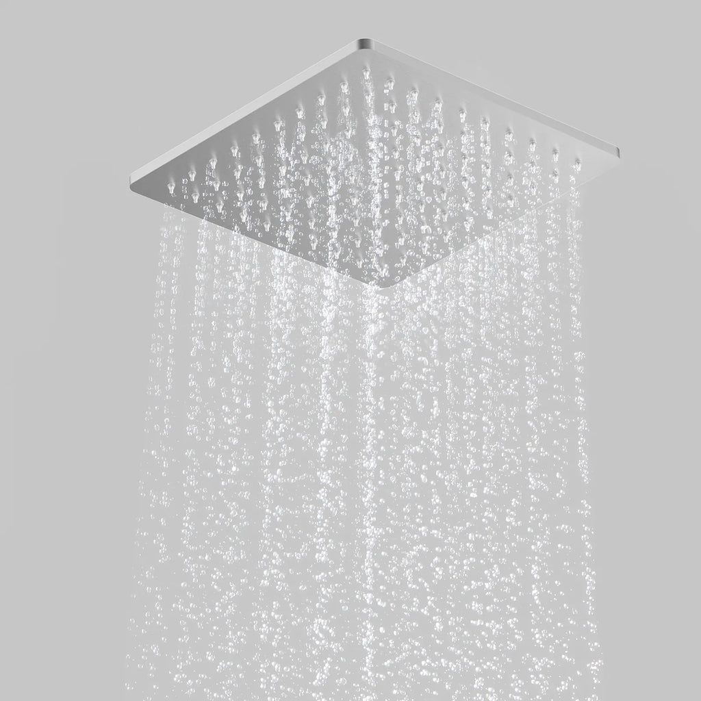 250x250mm SUS 304 Overhead Rain Shower – 8mm Modern Profile – SHD1001