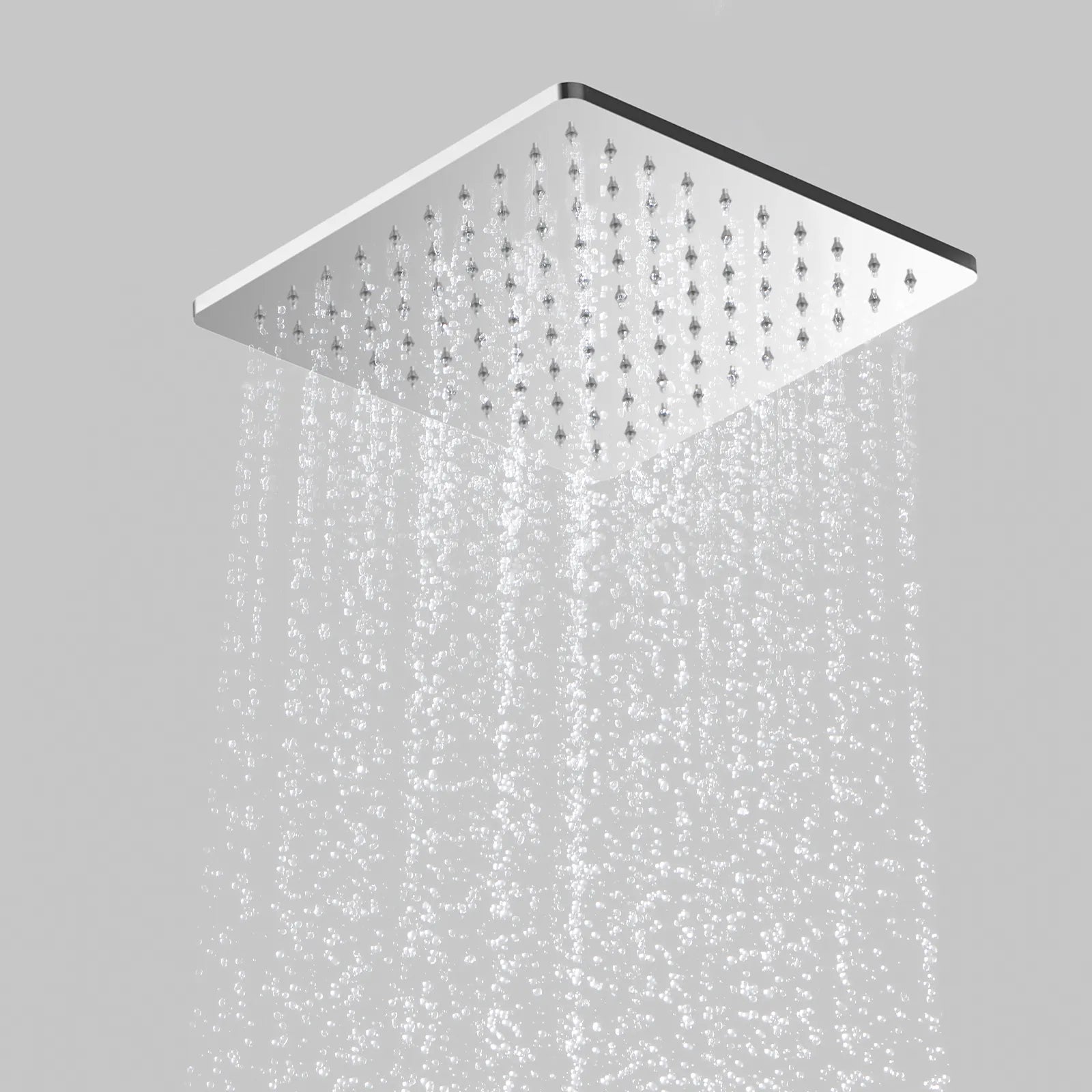 250x250mm SUS 304 Overhead Rain Shower – 8mm Modern Profile – SHD1001