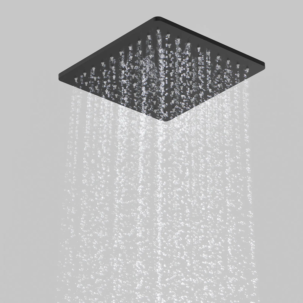 250x250mm SUS 304 Overhead Rain Shower – 8mm Modern Profile – SHD1001