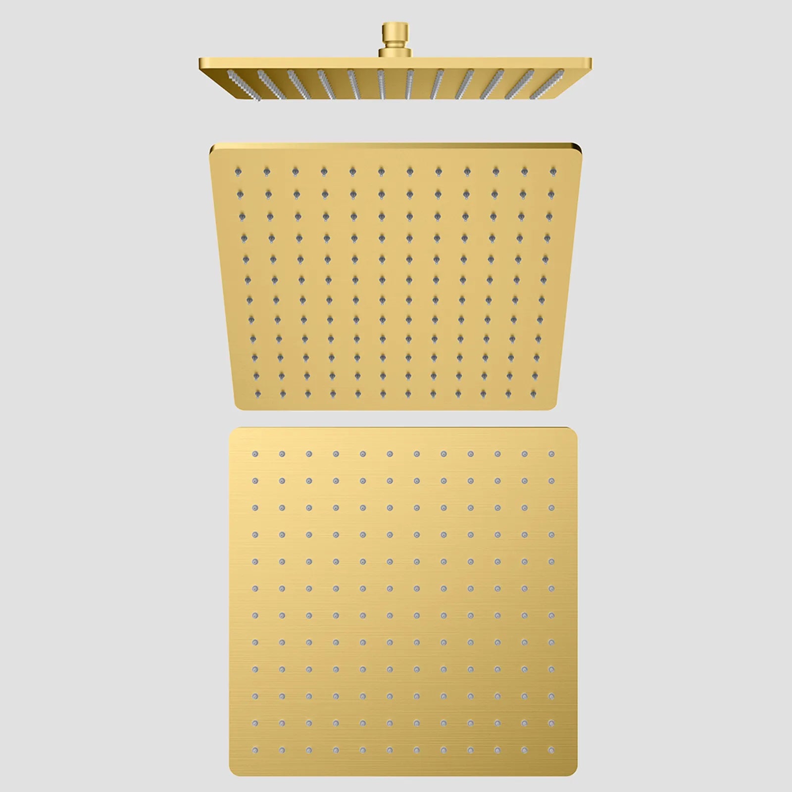 MAXTOR Over Head Rain Shower Square Design-SHD1201 Brushed Gold