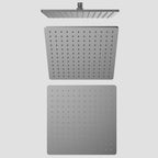 MAXTOR Over Head Rain Shower Square Design-SHD1201 Brushed Gun Metal
