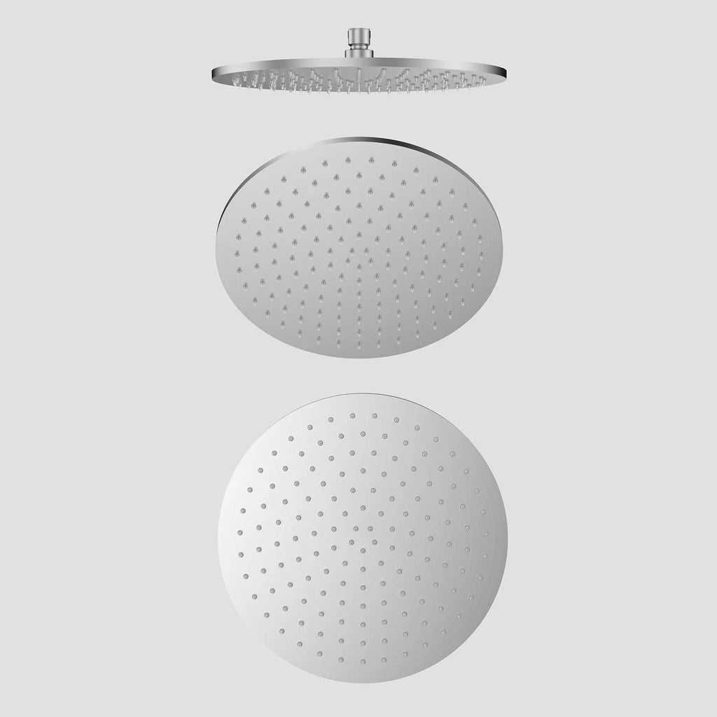 Round Overhead Rain Shower-High Pressure Rain Shower Head-SHD1202 Brushed Nickel