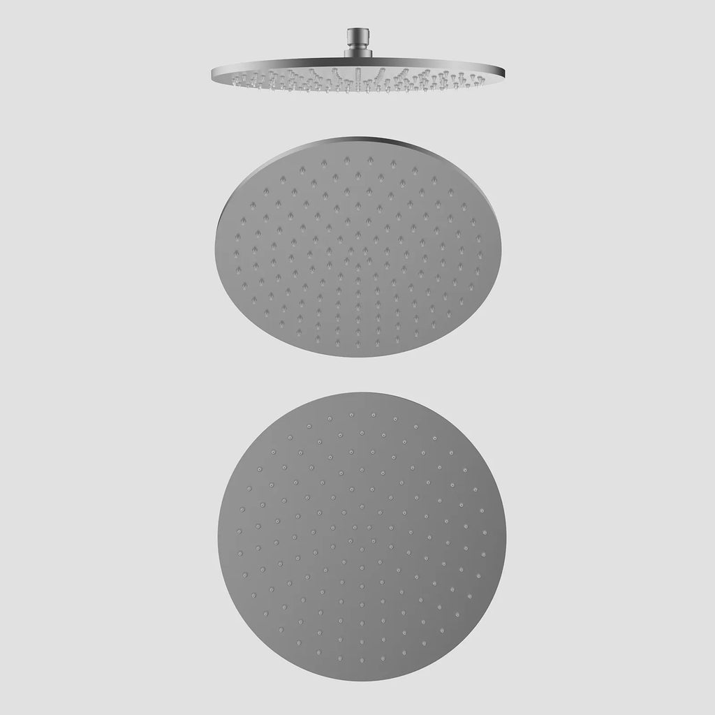 Round Overhead Rain Shower-High Pressure Rain Shower Head-SHD1202 Brushed Gun Metal
