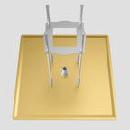 400x400mm Square Ceiling Rain Shower Head – SUS304 Stainless Steel – SHE1601