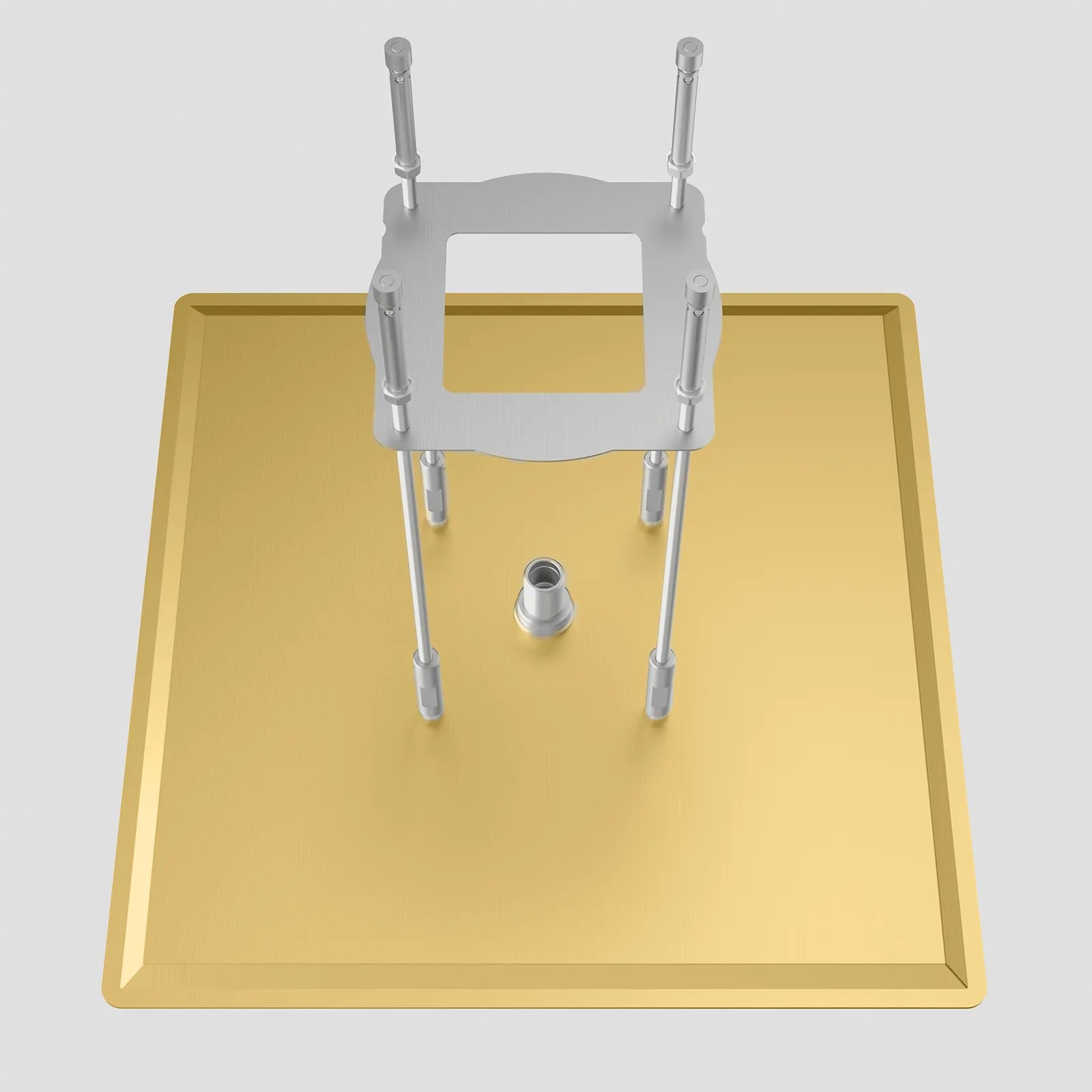 400x400mm Square Ceiling Rain Shower Head – SUS304 Stainless Steel – SHE1601