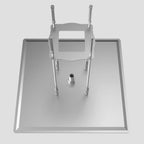 400x400mm Square Ceiling Rain Shower Head – SUS304 Stainless Steel – SHE1601