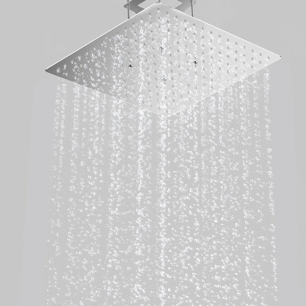 400x400mm Square Ceiling Rain Shower Head – SUS304 Stainless Steel – SHE1601