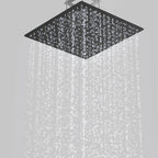 Circular 2-way Wall Concealed Shower Faucet With Rain Shower and Hand Shower AH502004