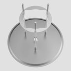 φ400mm Round Ceiling Rain Shower Head – SUS304 Stainless Steel – SHE1602